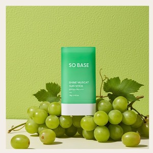 <strong>suncream</strong> Korean K-Beauty So Base Shine Muscat Sun <strong>Stick</strong> Made in Korea Sunscreen 18g skin care uva/uvb spf 50 - Product Image 5