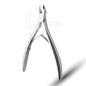 New Cuticle Vantage Nail Nippers Stainless Steel Tissue Nipper 4 Straight Jaws Straight Toenails use Eco friendly OEM <b>Packing</b> - Product Image 6