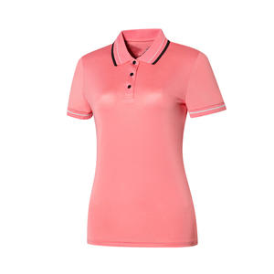 Polo pour femme de haute qualité en polyester, séchage rapide, imprimé sur mesure, vêtements de travail en plein air, polo décontracté de golf, respirant - Product Image 4