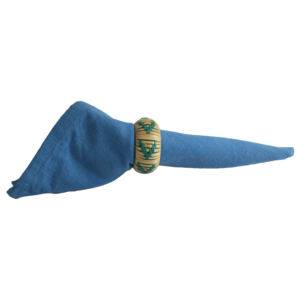 Anneau de serviette en bambou fait main, design élégant, matériau de haute qualité pour la décoration de table, support de nappe, décoration de table à manger, design pour hôtels et fêtes - Product Image 1