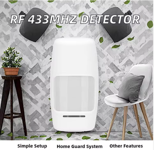 Sistema di Allarme Domestico Wireless con Sensore di Movimento PIR 433MHz e Antenna Integrata per la <span class=keywords><strong>Protezione</strong></span> della <span class=keywords><strong>Casa</strong></span> Intelligente - Product Image 2