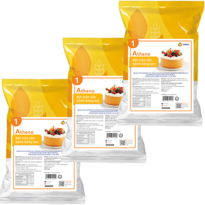 ผงปรุงรสน้ำตาลสำเร็จรูปสำหรับเค้กฟองน้ำแบบพรีเมียม สำหรับร้านเบเกอรี่เชิงพาณิชย์ เค้กโรล เค้กฉลอง งานจัดเลี้ยง ผลิตภัณฑ์อาหาร ผู้ผลิตจากเวียดนาม - Product Image 6