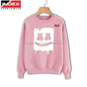 Sudadera de punto de manga larga con cuello redondo y estampado de girasoles rosas, talla grande, informal, para mujer, para otoño - Product Image 6