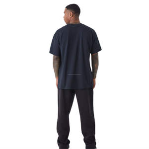 Camisetas de Algodón Extra Grandes Personalizadas para Hombre, Ropa Urbana con Estampado Digital a Medida, Color Sólido, Elásticas, Transpirables, OEM, Moda - Product Image 5