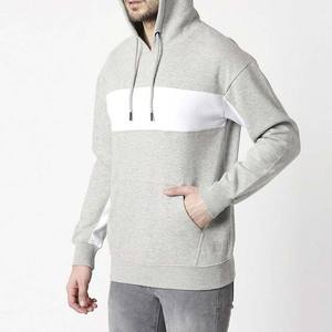Sudadera con Capucha de Alta Calidad para Hombre, 400G, Otoño, Poliéster/Algodón, Logotipo Personalizado Bordado en la Parte Delantera, Estilo Urbano, Color en Contraste, Casual - Product Image 2