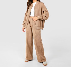 Conjunto Deportivo Kivotech de Alta Calidad, Transpirable, con Capucha, Logotipo Personalizado, Informal, para Mujer - Product Image 3