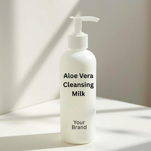 Hydrating Aloe Vera Cleansing Milk Gentle Deep Cleansing Dry Sensitive Skin RemovesMakeup Impurities & Restores Moisture Balance - Product Image 6