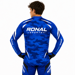 Maillot et pantalon de motocross personnalisables, coupe-vent, sublimés, à manches longues, pour adultes, taille XL, pour les équipes de course et de VTT - Product Image 4