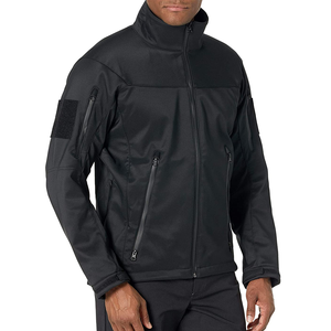 Chaqueta de Invierno Unisex con Capucha, Talla Grande, Tejido Softshell, Transpirable, Cierre Frontal con Cremallera, Diseño Sólido, Impermeable y Resistente al Viento, OEM/ODM - Product Image 5