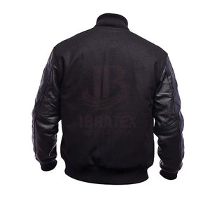 Chaqueta Lettermen Personalizable para Hombre al Mejor Precio, Cuello Alto, Superventas en Línea, Uso en Exteriores, Servicio OEM - Product Image 3