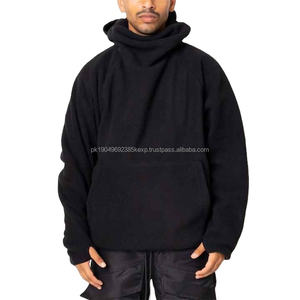 Nouveau sweat à capuche à double couche avec logo personnalisé, broderie, cagoule, sweat à capuche pour homme, fermeture éclair intégrale, thermique, 100% coton, 340g - Product Image 1