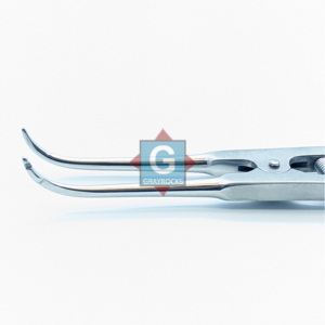Pinces à diaphragme dentaire Brewer en caoutchouc, argentées, avec poignée ergonomique, 2 positions de mâchoire, certifiées CE, instrument manuel - Product Image 3
