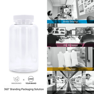 Bouteilles PET Premium Colorées/Givrées à Large Ouverture 150ml 180ml 5oz 6oz avec Bouchon CR pour Emballage Personnalisé de Compléments Alimentaires OEM - Product Image 6