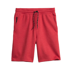 Pantalones Cortos Deportivos de Algodón 100% de Alta Calidad para Hombre, Diseño de Logotipo Personalizado, Estilo Urbano, Decoración con Patrón Sólido, Bolsillos de Malla - Product Image 1