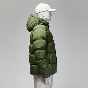 Chaqueta Acolchada con Capucha y Cremallera para Hombre, Talla Grande, de Lona, Transpirable, Impermeable y Ligera, Personalizable, Precio de Fábrica, Gran Venta 2026 - Product Image 2