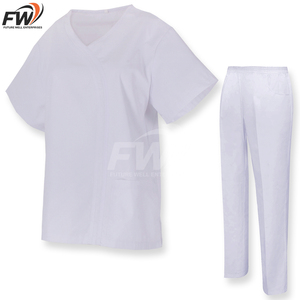 Tenues de travail personnalisées avec logo et design, sublimation, légères, séchage rapide, antibactériennes, pour femmes, vente en gros. - Product Image 4