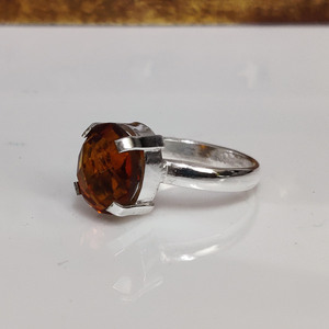 Citrine Yellow Topaz Gemstone <b>Ring</b> Handmade <b>925</b> <b>Silver</b> <b>Ring</b> Jewelry Women Statement <b>Ring</b> - Product Image 3