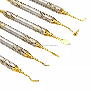 Ensemble de 6 instruments de restauration dentaire en composite, en acier inoxydable, manuel, certifié CE, OEM ODM, fournisseur en gros Medivolve - Product Image 4
