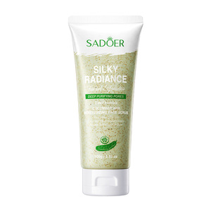 Gommage visage SADOER à l'<span class=keywords><strong>aloe</strong></span> vera et au curcuma, <span class=keywords><strong>gel</strong></span> <span class=keywords><strong>exfoliant</strong></span> blanchissant, nettoyage en profondeur et hydratant pour la peau du visage, 100g - Product Image 6