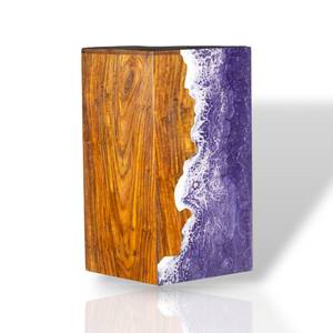 การออกแบบรูปคลื่นทะเลโกศทำมือชิงชัน - Product Image 1