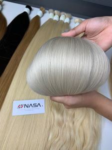 En vrac Super Double Dessiné Couleur Claire Vietnamien Remy Extensions de Cheveux Humains 50 cm 60 cm 100 Grammes Styles de Vague Naturelle - Product Image 3