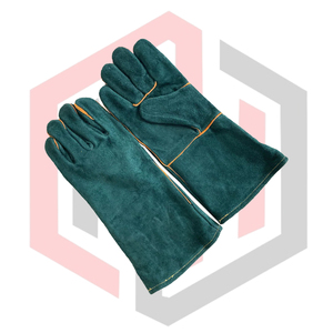 Leather Welding Gloves Full Grain Premium Quality Tear-Resistant High Quality Daily Work <b>Fire</b> Safety Anti-static Breathable - Product Image 4