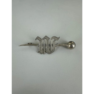 เข็มกลัดเงินสเตอร์ลิงโบราณสไตล์สก็อตติช ตัวอักษร W สำหรับตกแต่งชุดแบบดั้งเดิม ผลิตภัณฑ์จากโรงงาน - Product Image 2