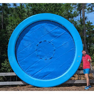 Bateau de pêche gonflable en PVC pour jeux aquatiques, 5 m, pour 1-2 personnes, avec moteur électrique, portable et durable - Product Image 3