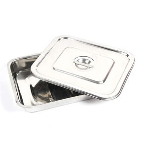 Caja de Almacenamiento de Instrumentos Médicos Veterinarios Quirúrgicos, de Acero Inoxidable, de Alta Calidad, Tamaño Personalizable - Product Image 2