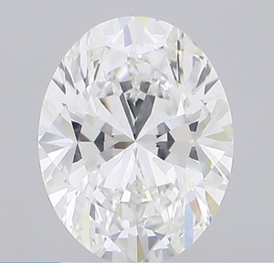 Diamant de laboratoire CVD certifié IGI 5,05 carats, taille ovale brillante, couleur E, clarté VVS2, LG 771660168 ROYAL GEMS, rapport court 1,27 - Product Image 1