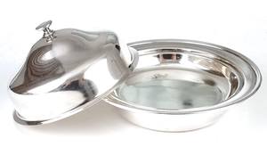 Cacerola Premium Clásica de Acero Inoxidable Duradero con Tapa Hermética |   Material Antiadherente de Grado Alimenticio para Cocinar, Almacenar y Servir Comidas Calientes - Product Image 3