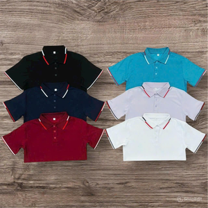 ออกแบบเสื้อกอล์ฟผู้ชายแบรนด์ของคุณเอง พร้อมลายพิมพ์แบบรีดร้อนที่กระเป๋าเสื้อ แขนสั้น ผ้าโพลีเอสเตอร์ 200 กรัม แห้งเร็ว ไม่ยับ - Product Image 2