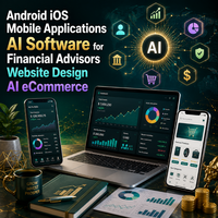 Aplicaciones Móviles Android iOS, Software de IA, ERP, CRM para Asesores Financieros, Diseño de Sitios Web, Plugin de WordPress Shopify, IA para Comercio Electrónico