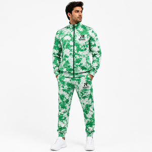 Ensemble sweat à capuche court et pantalon évasé délavé à l'acide de haute qualité, style streetwear vintage, décontracté, unisexe - Product Image 3