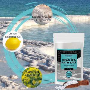 Aromasong Int. 232 2,4 lb Sel de bain biologique de la Mer Morte en poudre, formules personnalisées pour une expérience spa, fabriqué aux États-Unis - Product Image 2