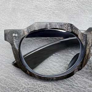 Gafas Sifier Modernas con Montura de Cuerno de Búfalo para Hombre y Mujer, Hechas a Mano, Ecológicas, con Graduación Óptica, para Cualquier Forma de Rostro - Product Image 4