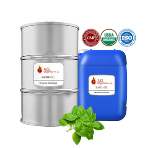 Fournisseur de fûts en vrac d'huile essentielle de basilic (Ocimum basillicum) pour la fabrication de bougies, huile parfumée, aromathérapie, prix de gros, OEM - Product Image 2