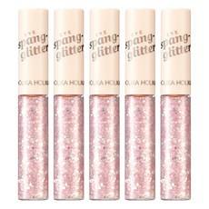 Holika Holika 07 Fairy Parts Eye Spangle Glitter Shadow, Set de 5 Piezas con Descuento, Sombra de Ojos Líquida de un Solo Color - Product Image 1