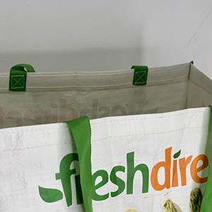 Sac tubulaire en sangle haute capacité et très résistant, OEM/ODM, sac cadeau en PP tissé, sacs de shopping personnalisés pour la promotion et les cadeaux - Product Image 5