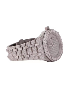 Montre de luxe de haute qualité pour femme, en acier inoxydable, avec cristal saphir personnalisé, mouvement à quartz analogique ETA, résistante à l'eau 3 ATM - Product Image 4