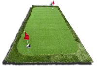 Estera de práctica de Golf profesional para interiores y exteriores, hogar, oficina, patio trasero, entrenamiento de Golf, estera para golpear, estera verde de alta visibilidad