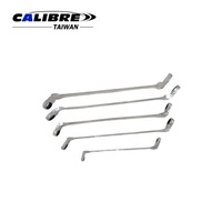 Jeu de clés à cliquet à double embout flexible 12 pans, calibre 8-19 mm, 5 pièces, qualité industrielle, métrique, OEM, TAIWAN