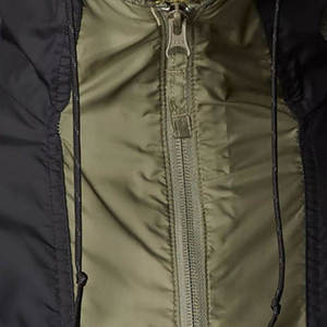 <b>Men</b> Winter Lightweight <b>Pullover</b> Hooded Half Zip Front Logo Windbreaker <b>Jacket</b> Outdoor Windproof Coat - Product Image 5