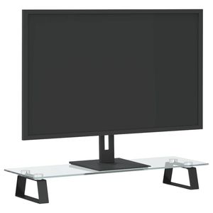 23.6 nero "x 7.9" x 3.1 "vetro temperato e braccio del supporto del Monitor in metallo - Product Image 3