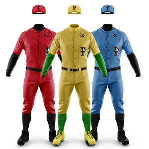 Uniforme de Béisbol Personalizado con Diseño OEM, Uniforme de Béisbol al por Mayor para Hombres, Uniforme de Béisbol en Blanco para Adultos - Product Image 2
