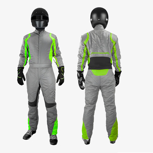 Combinaison de Karting Adulte Grande Taille Respirante de Qualité Supérieure, Manches Longues, Col Montant en Cuir, Personnalisable, Unisexe, 1 Pièce, OEM - Product Image 5