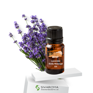 Huile de massage corporelle à l'extrait de lavande pour une peau douce et une utilisation quotidienne – Vente en gros - Product Image 1