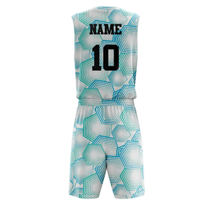 Uniforme de basket-ball personnalisable avec logo, respirant, 100% polyester, pour hommes, coupe confortable, fabriqué au Pakistan - Product Image 2