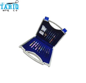 Juego de Microcirugía Profesional, Instrumentos Microquirúrgicos Oftalmológicos y de ORL, Herramientas Quirúrgicas Reutilizables - Product Image 1