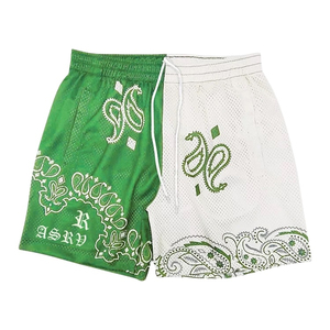 Nouveaux shorts de basket pour hommes, tendance 2022, imprimés sur toile, logo personnalisé, décontractés, respirants, de qualité supérieure à bon prix. - Product Image 5